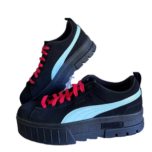Puma Dua Lipa Mayze SD Women's Black Platform Shoe Size 9.5 #253